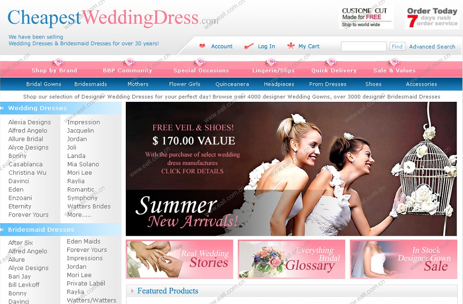 web development shanghai weddingdress